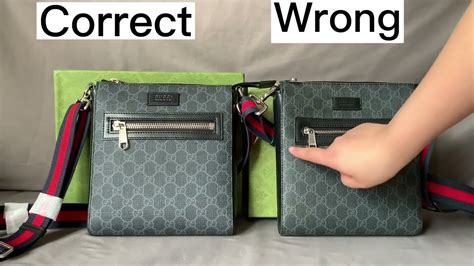 fake vs real gucci messenger bag|gucci bag authenticity.